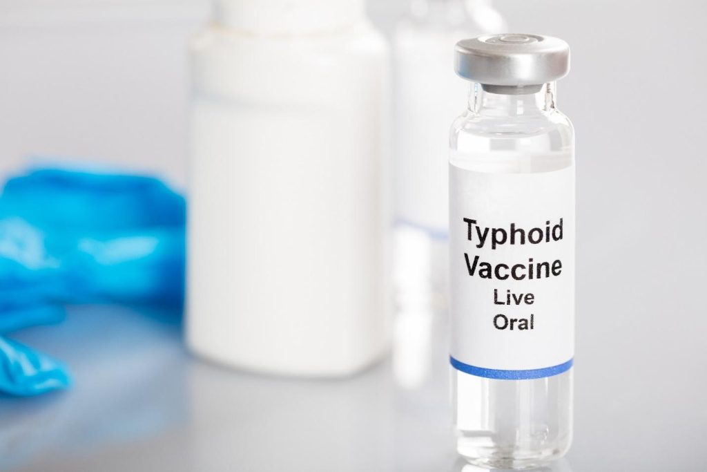 typhoid vaccine Singapore.